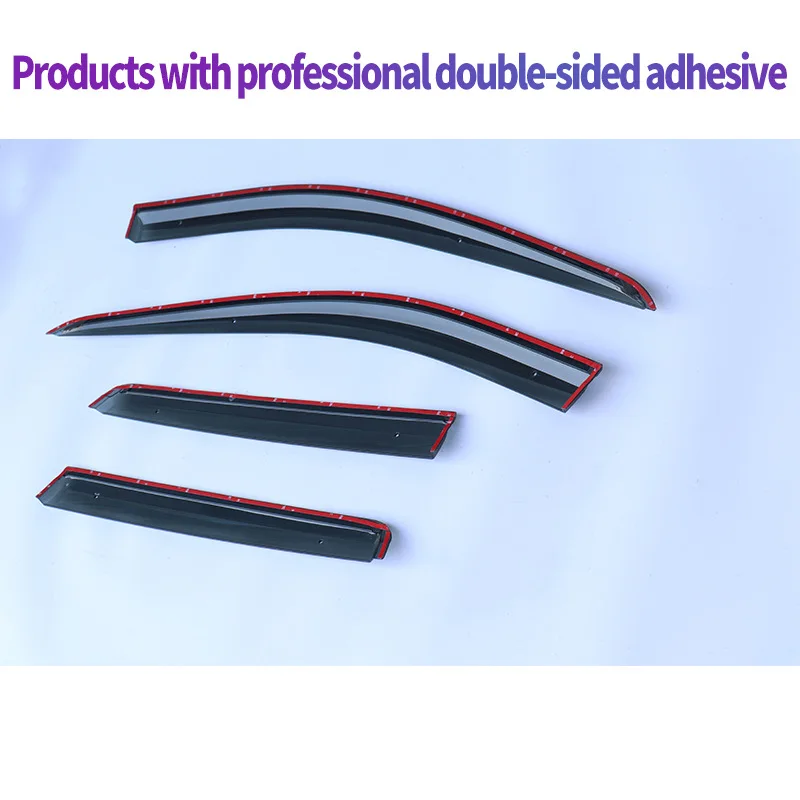 Picture 5: Suitable for Great Wall Haval M4 Florid Cross Window visor Wind & Rain Deflectors No-Drill Design