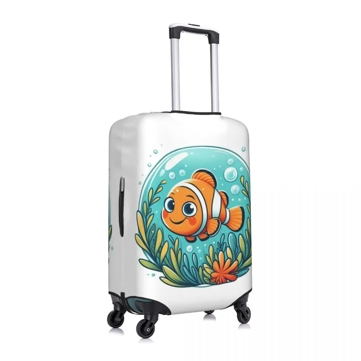 Aangepaste Finding Nemo Marlin bagagehoes beschermer mode reiskofferhoezen voor 18-32 inch