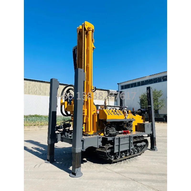 Easy to Operate 200m 300m Crawler Drilling Rig, Factory Supply Water Well Drilling Equipment for Sale