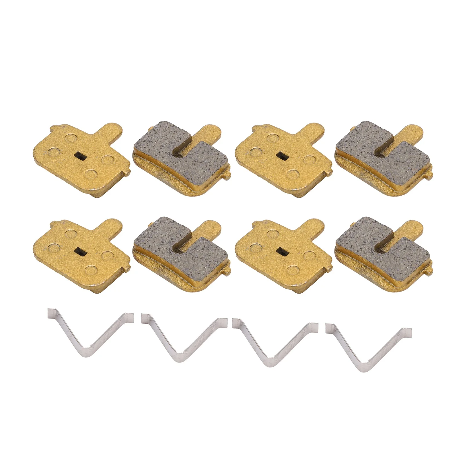 4 Pairs Sintered Metal Disc Brake Pads for Shimano M355 M446 MTB Mountain Bike Bicycle Brake Shoes Cycling Parts Accessories view 5