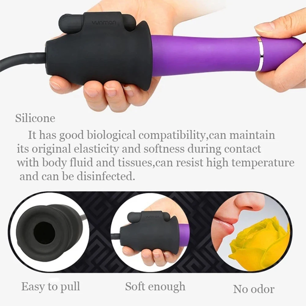 Electric Pump-aspiration Penis pump Ghost Exerciser Glans Trainer Masturbator Exercise Delay Lasting Enhance sex Toy For Men