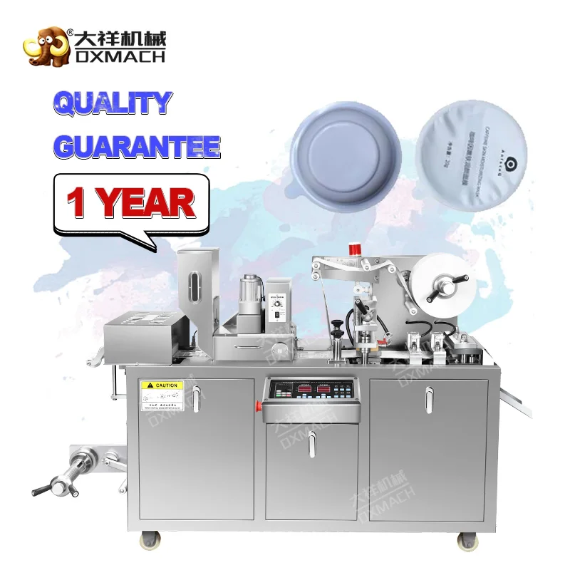 

DPP-115 Electric Automatic Blister Packaging Machine Factory Outlet Plastic-Alu Alu-Alu Flat Plate Made China for Tablet Capsule