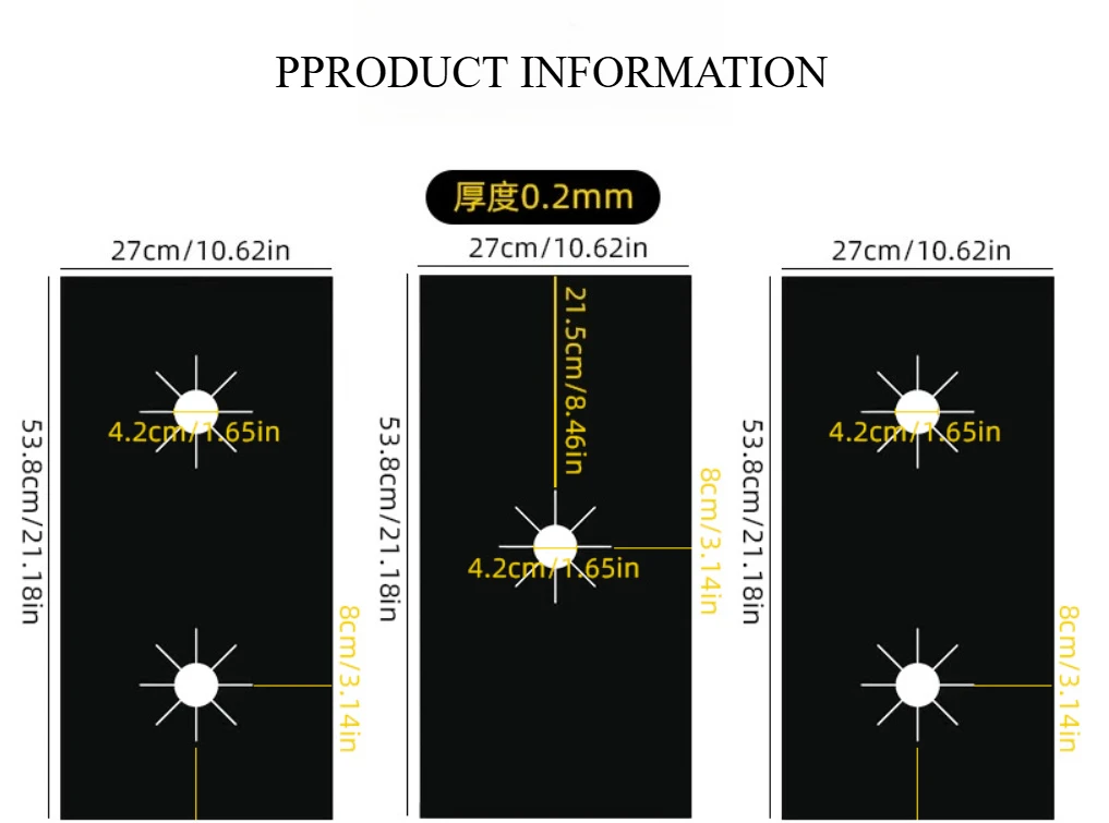 Tappetino per stufa a gas a 5 fori Copertura protettiva Cuscinetti protettivi antigraffio per piano cottura Tappetino per pulizia antiaderente lavabile a prova di olio da cucina Tappetino per barbecue