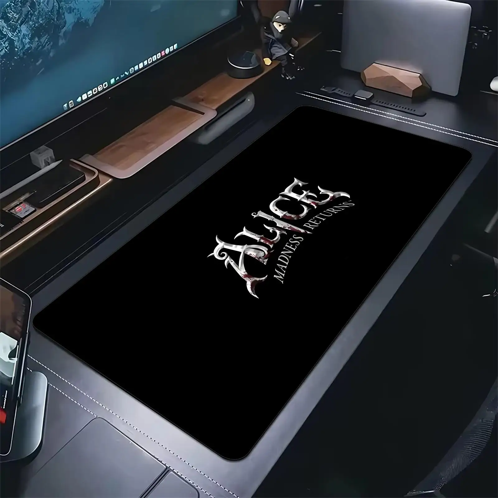 hot game Alice Madness Returns Mouse Pads Large Gaming Mousepad XXL Keyboard Gamer Mouse Pad Laptop Desk Mat Mouse Mats