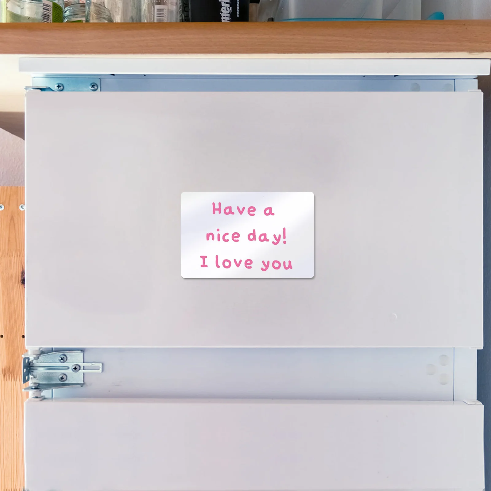 6 قطع من أوراق اللوحة المغناطيسية للمسح الجاف A5 سبورة بيضاء صغيرة محمولة قابلة لإعادة الاستخدام للثلاجة والمدرسة والمكتب والرسائل المنزلية #1