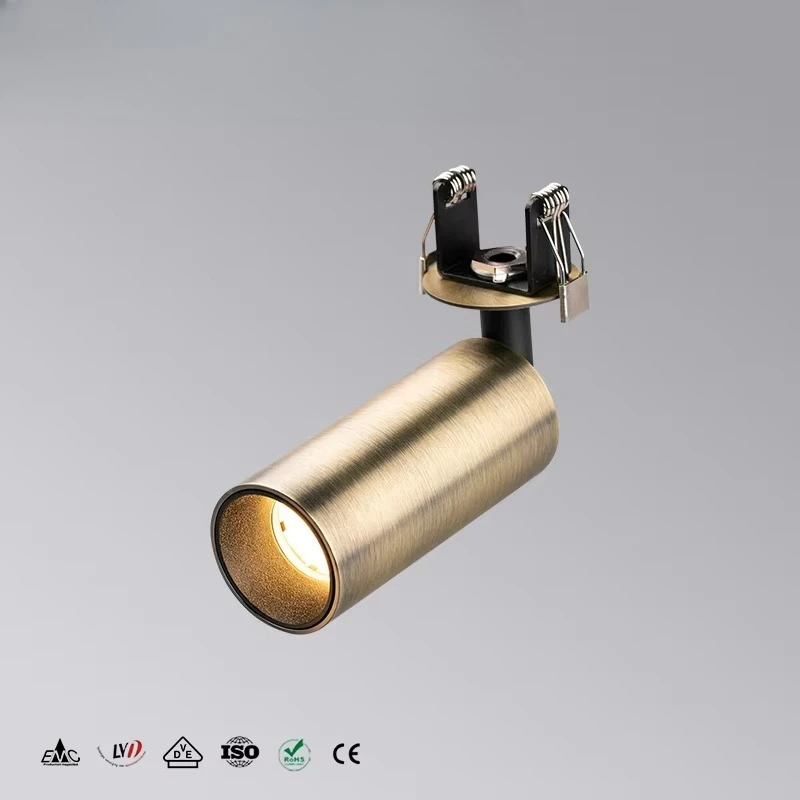 Modern Gold Adjustable Hot Sale Best Brand Smart Downlight Multi-Angle Rotating Light Emitting Diode Spotlight