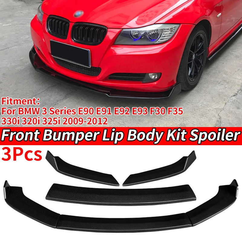 

Car Front Bumper Splitter Lip Diffuser Spoiler Protector Cover Deflector For BMW 3 Series E90 E91 E92 E93 F30 F35 330i 320i 325i