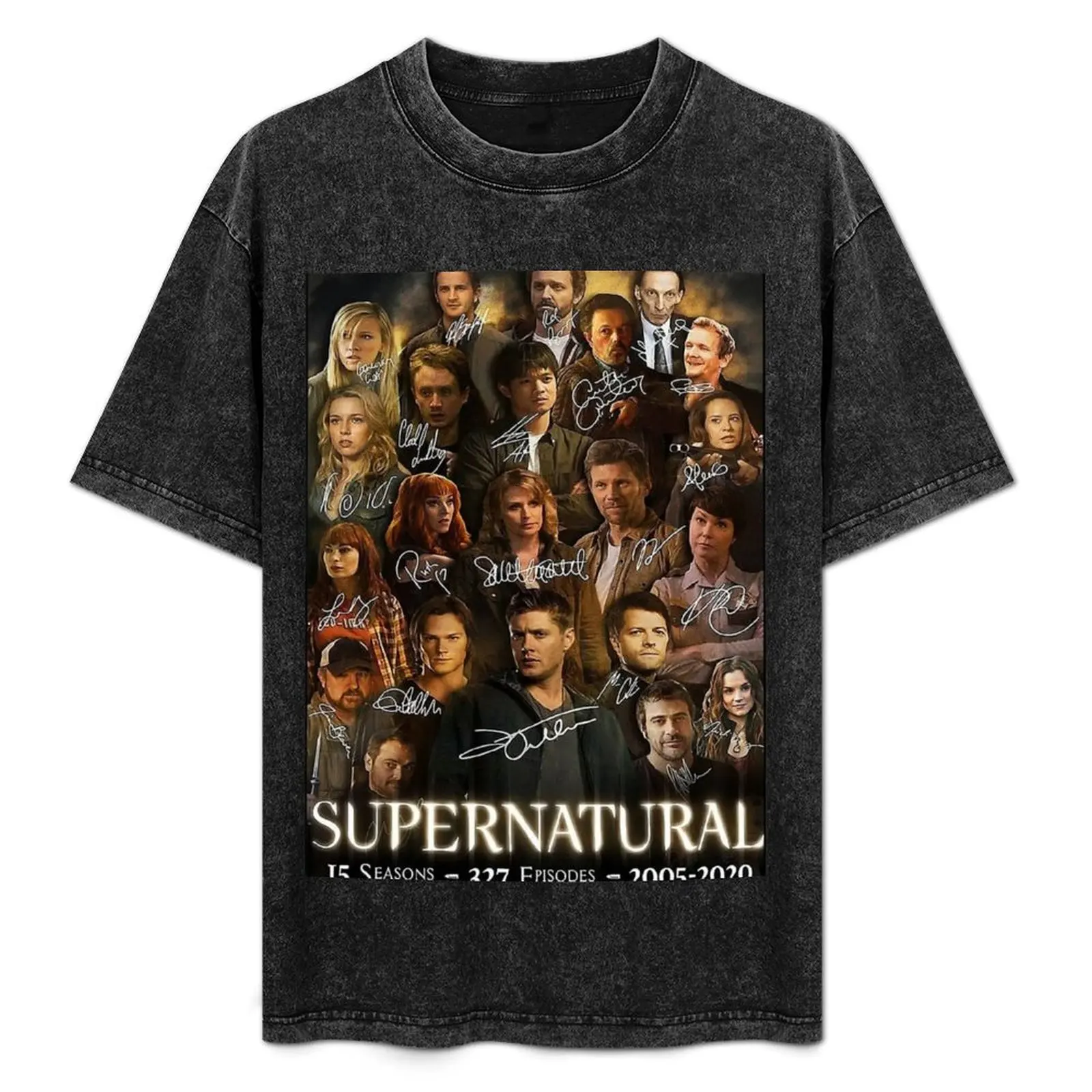

Supernatural Shirt Sam Dean Winchester Tee Supernatural Movie T-Shirt Utility Casual Work T-Shirt