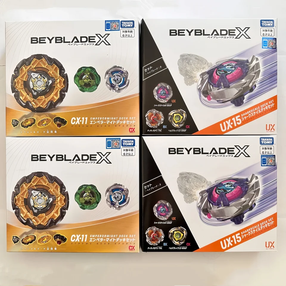 GENUINE beyscollector X CX-11 UX-15 Emperor Might Deck Set X Shark