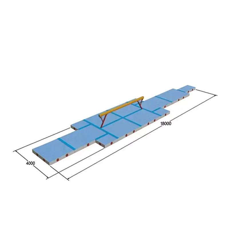 Sports Equipment Factory Supply Professional Competition and Training Mat Landing Mats for Gymnastics Balance Beam