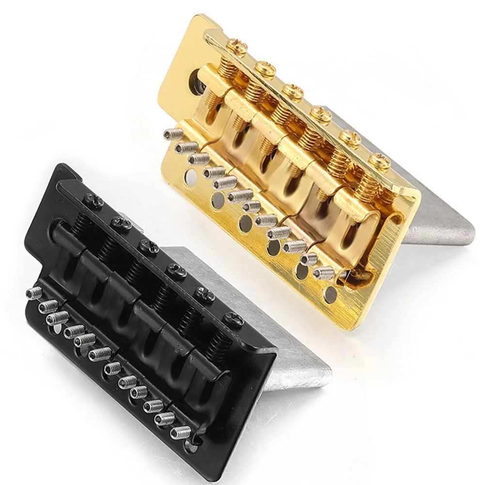 ST Guitar Tremolo Bridge Assembly System  Perfect for Electric Guitars  Easy to Install  Vintage Style Saddles