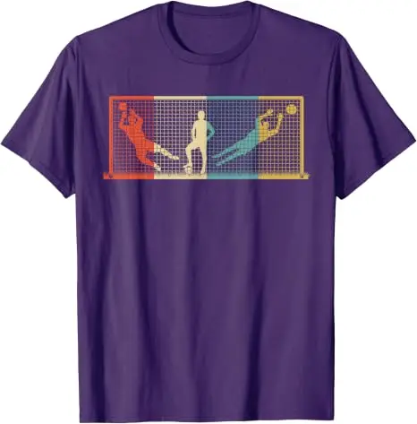 Vintage Torwart-T-Shirt, Fußball-Torwart-Geschenk-T-Shirt, Y2k-Torwart-T-Shirt, tolle Bekleidung, Humor, Fußball-Torwart-Grafikkleidung – Detail 11