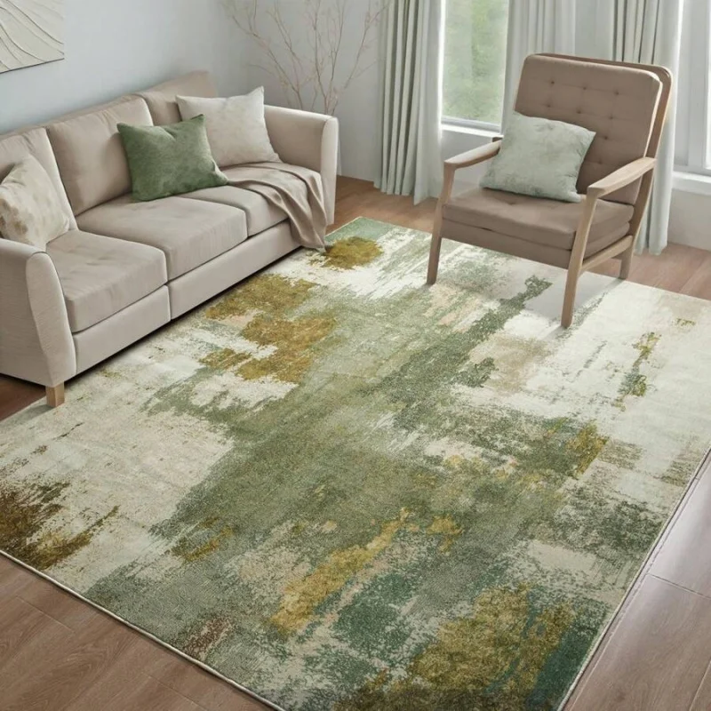 Entrance Rug Indoor Door Mats For Entryway Modern Abstract Washable Rug Non Slip Throw Rugs For Bedroom
