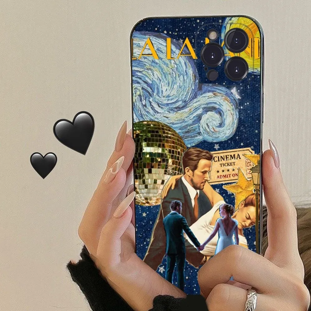 Movie L-LaLaLand Phone Case For iPhone 15 14 13 12 Mini 11 Pro XS Max X XR SE 6 7 8 Plus Soft Silicone Cover