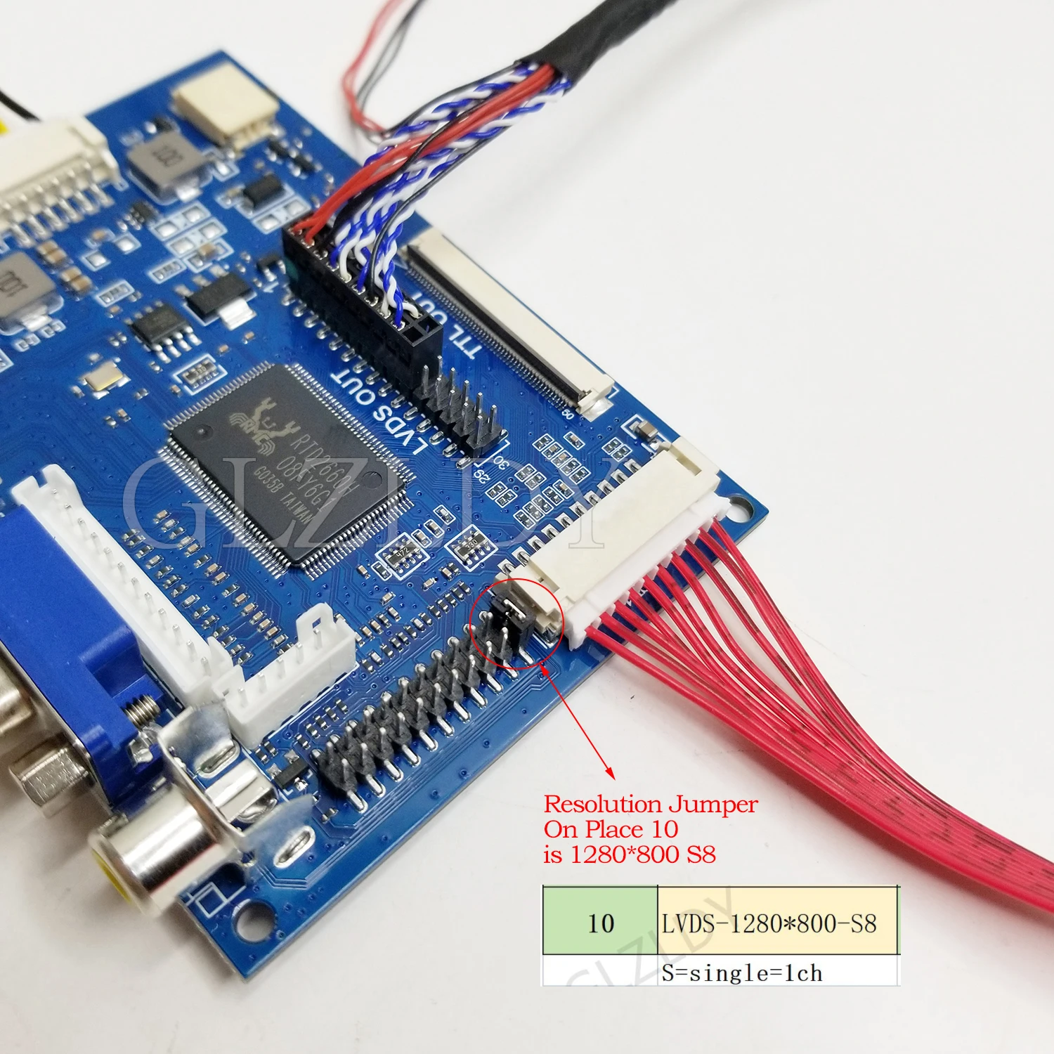 10.1 인치 LCD 컨트롤러 보드 1280x800 45Pin IPS 스크린 LTL101AL01 LTL101AL06 LTN101AL03 HDMI VGA AV DIY LED 패널 디스플레이