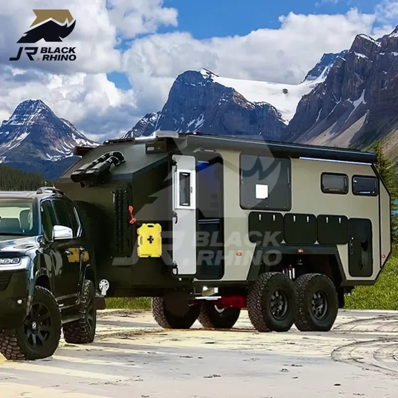 Pull Out Kitchen Drop Down Camp Kitchen for Camper Trailer RV Remorque Small Travel Motor Home Offroad Australia Camping with