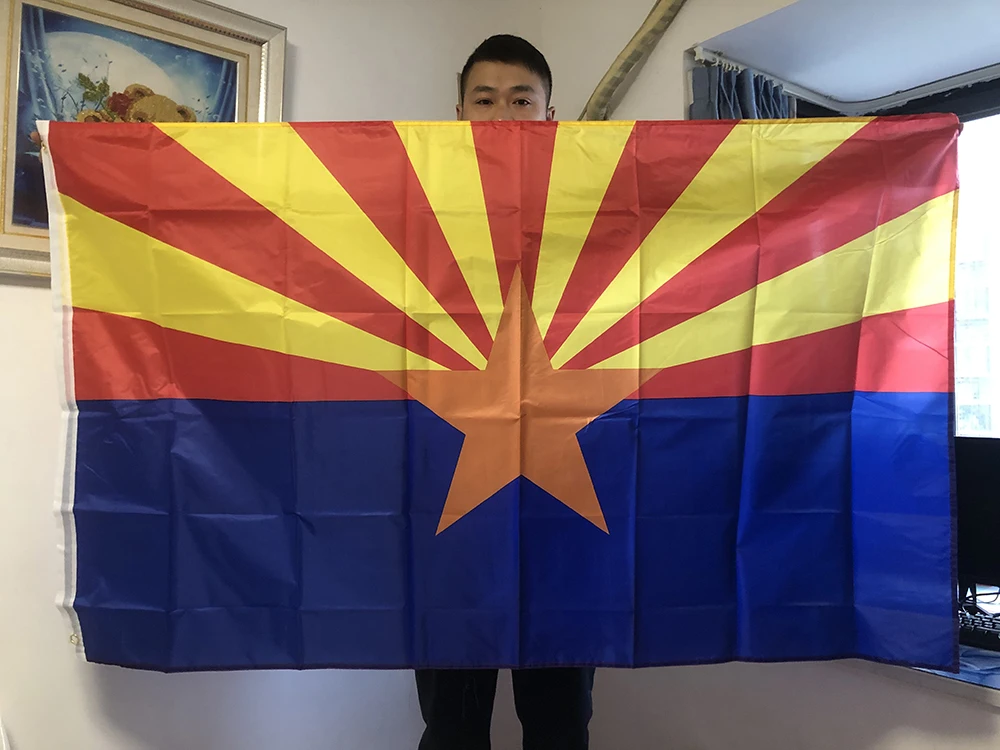 (SKY FLAG) 90x150cm USA Bundesstaat Arizona Flaggen zur Dekoration – Detail 1