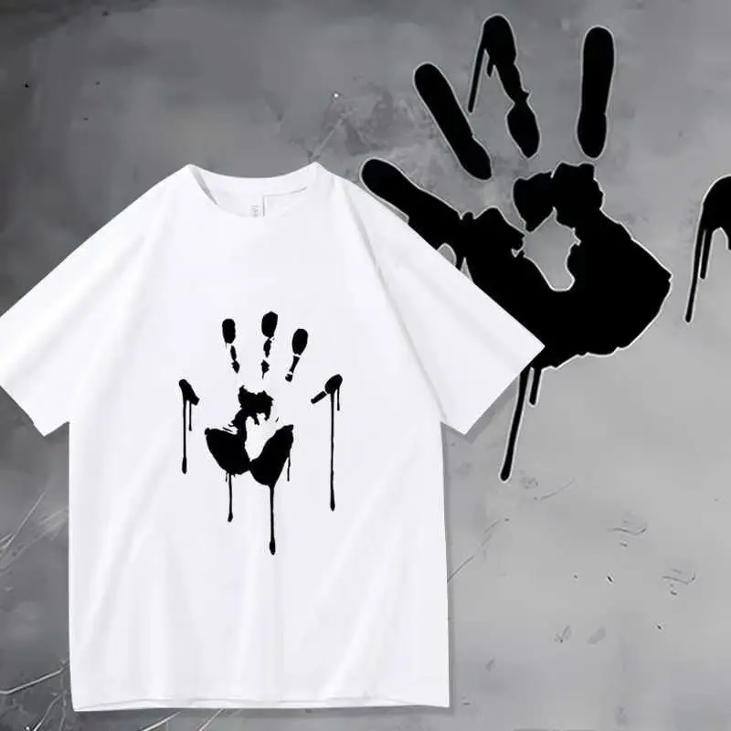 Japanese Anime Girl Game Men's T-shirt Oversized T-shirt Casual Cotton Daily Four Season T-shirt Women's Clothing Breathable Top