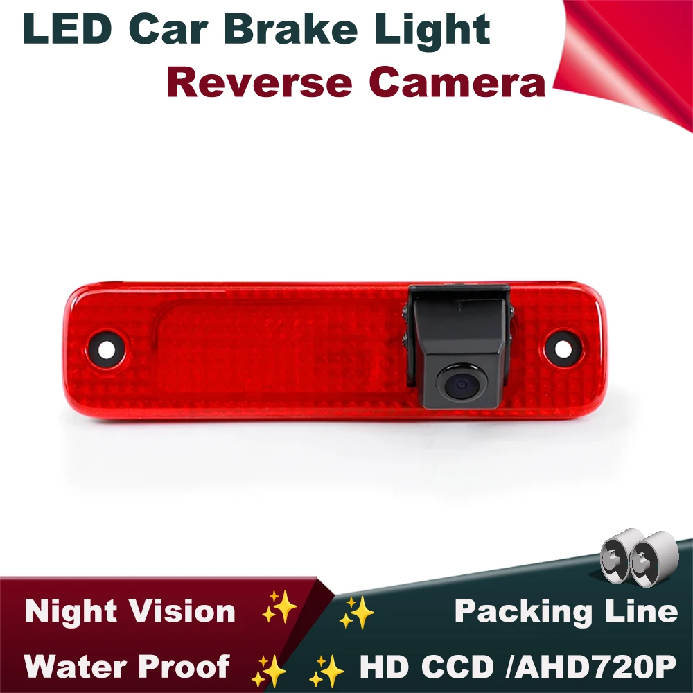 

Car Third Brake Light Rear View Camera For Ford Transit 2006 2007-2013 Night Vision Camera Rear View BackUp Brake Light Camera