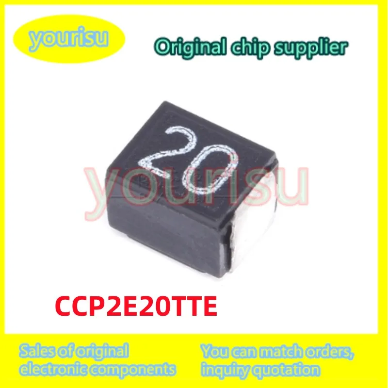 10Pcs/Lot Original SMD Fuse CCP2E20TTE CCP2E20TE Printed 20 2A 72V 1210