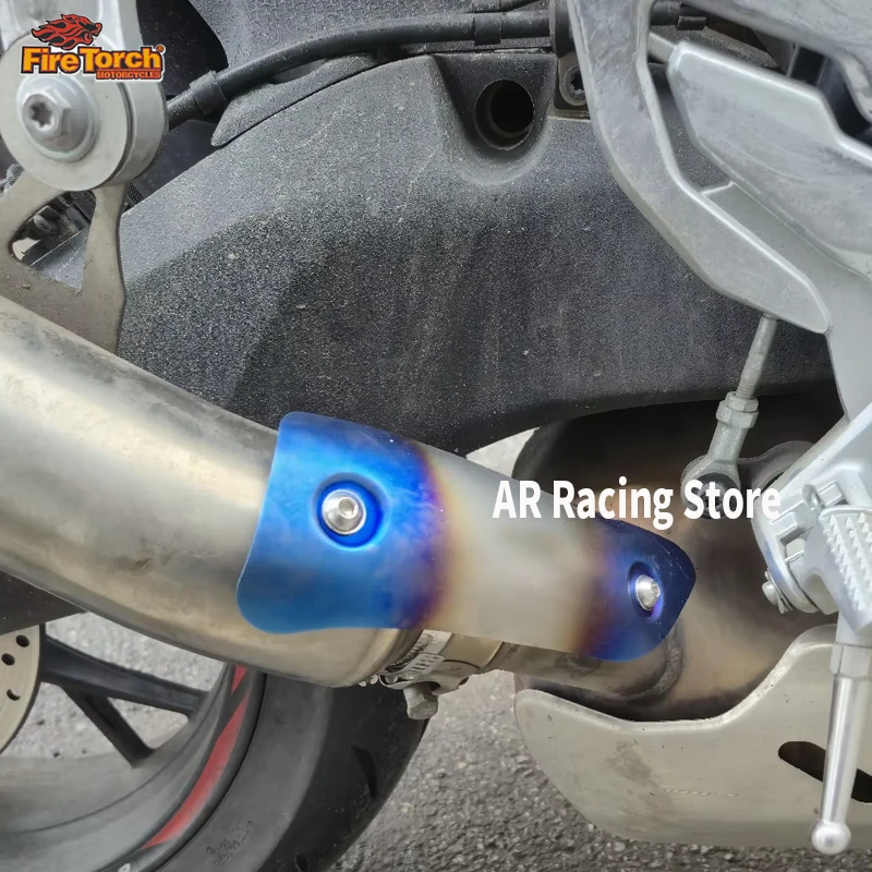 Universal Stainless steel Motorcycle Exhaust Pipe Heat Shield Muffler Staight Cover Protector Guard Accessories