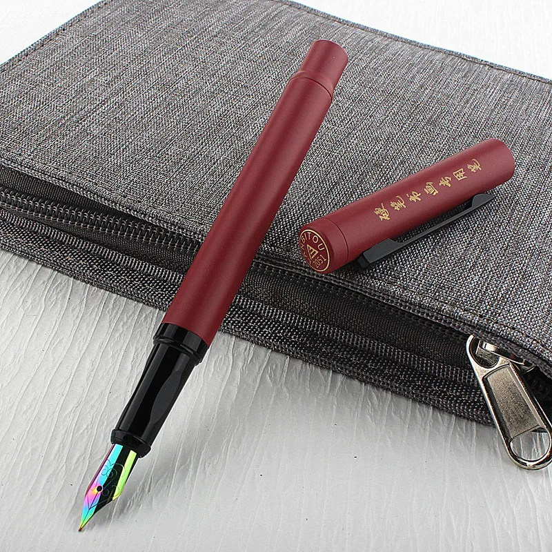 

Business Office Classic Style Metal Fountain Pen 0.7mm Nib Steel Ink Pens for Gift Office Supplies School Supplies