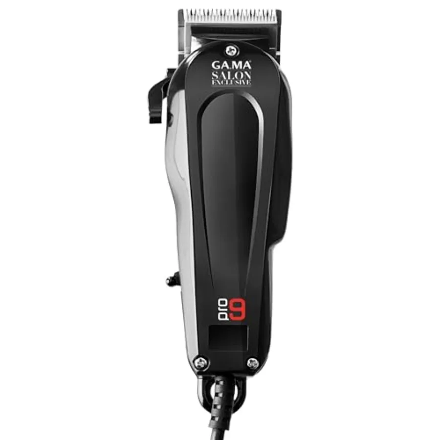 

Clipper Pro 9 Corded High-Performance Motor DLC Diamond-Coated Stainless Steel Blade Adjustable Lever 4 Combs