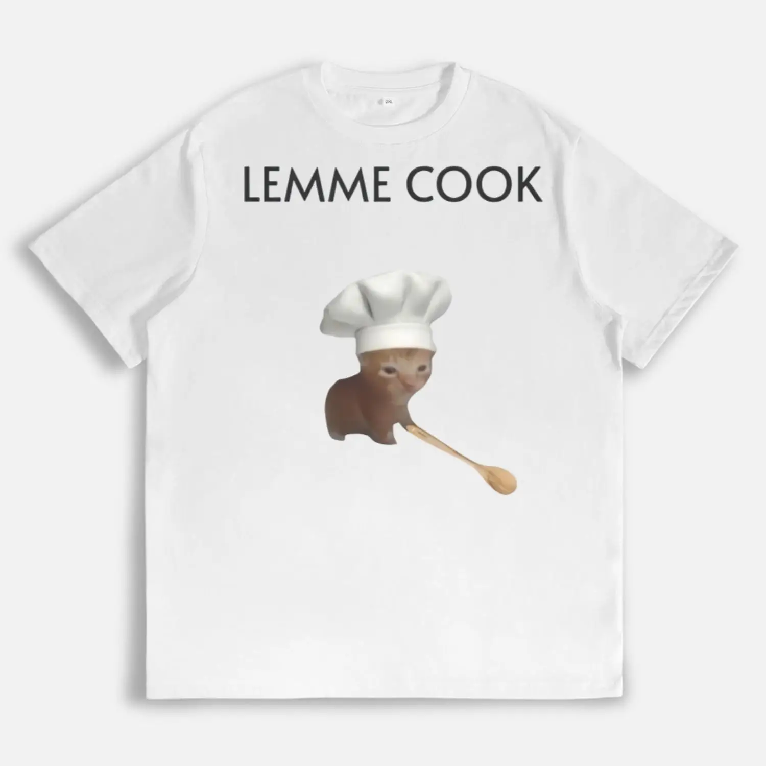 Delightful Cotton T-shirt Featuring Chef Cat Graphic Perfect Gift for Him or Her