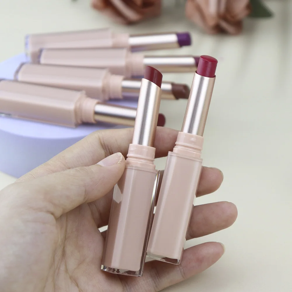

5pcs Matte Lipstick Private Label Long Lasting Moisturizing Velvet Nude Matte 17 color Lipstick Custom Your Own Brand Cosmetics