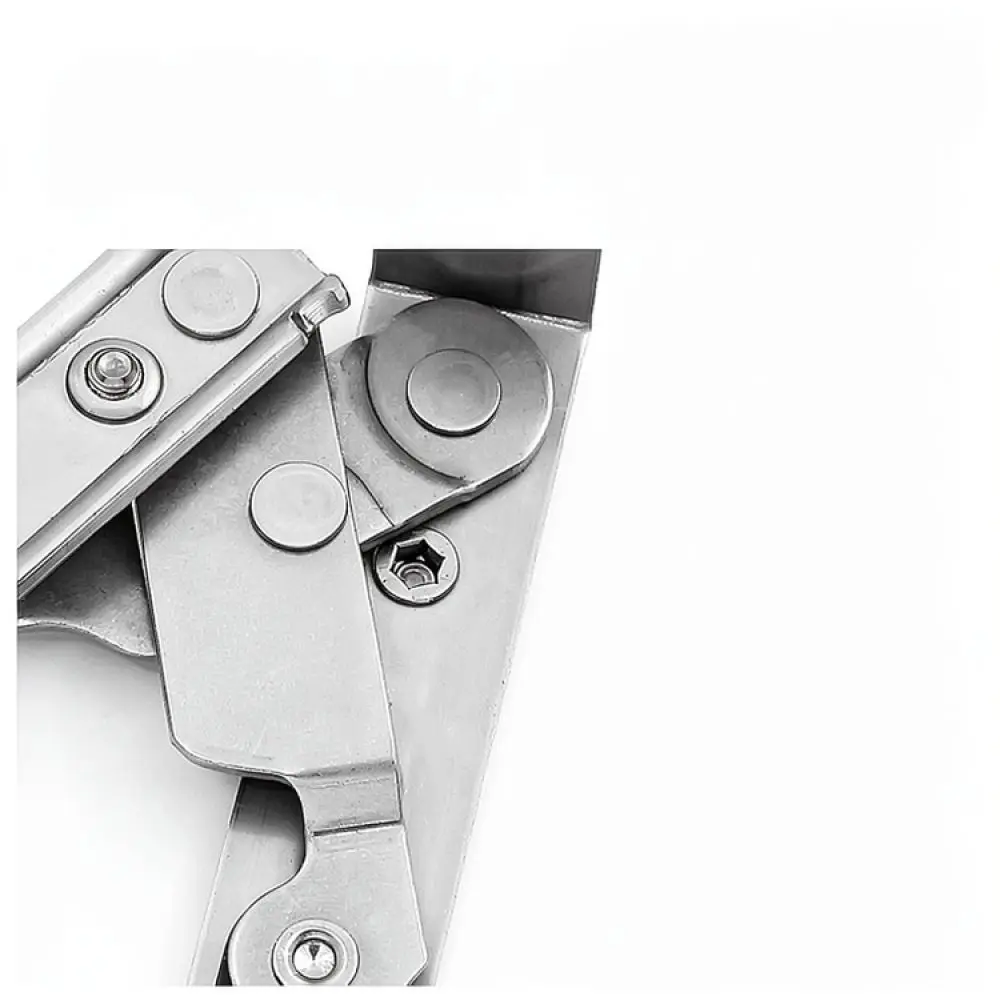 Durable Concealed Hinge For Aluminum Windows 304 Stainless Steel Invisible Hardware Drill Free Opening Components