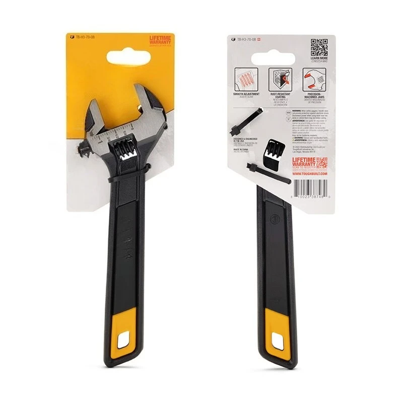 

Double scale movable wrench tool