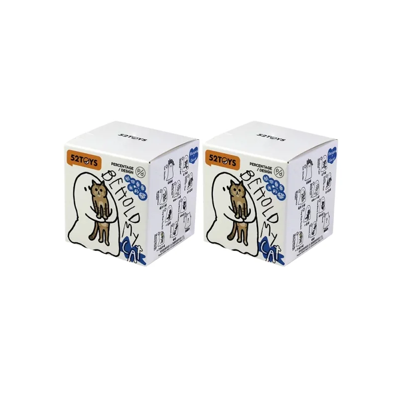 Heiße Original 52toys Ghody Behold My Cat Blind Box Figuren Tiny Blue Furbal Lucky Little Whiht Trendige Spielzeuge Sammlerstücke Deko-Geschenke