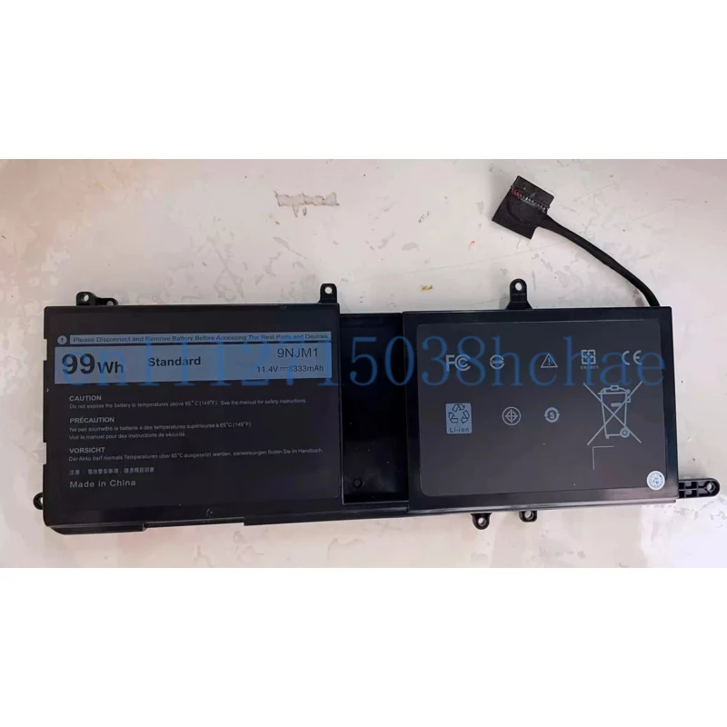 Suitable for Dell Alienware 15R3 15/17R4 17R5 44T2R9NJM1 P69FP31E laptop battery