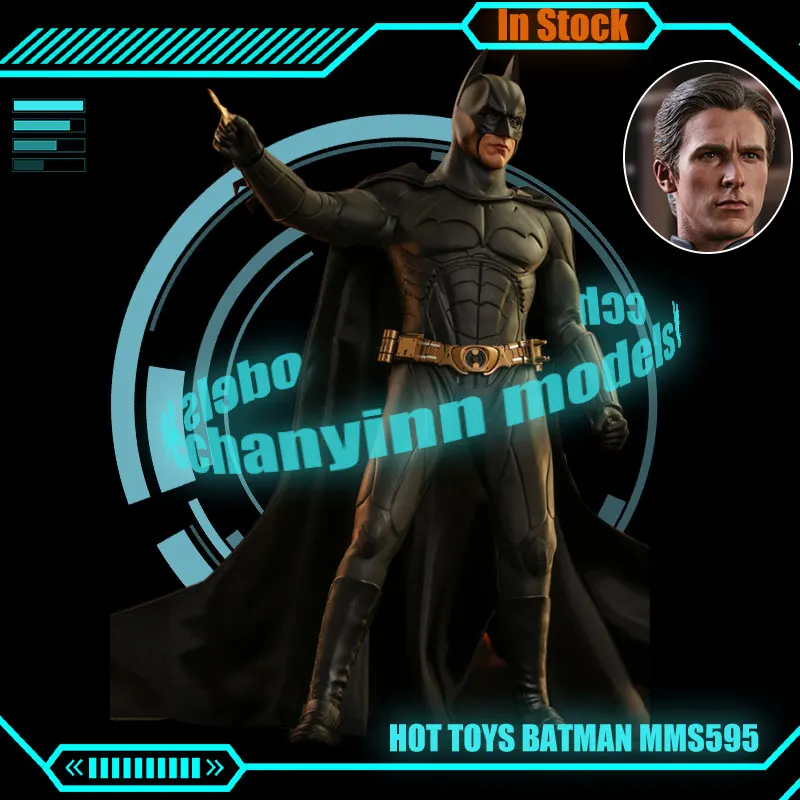 

Instock Hot Toys 1/6 Batman Action Figure Bruce Wayne Batman Anime Figure HT MMS595 Statue Collectble Dark Knight Model Toy Gift