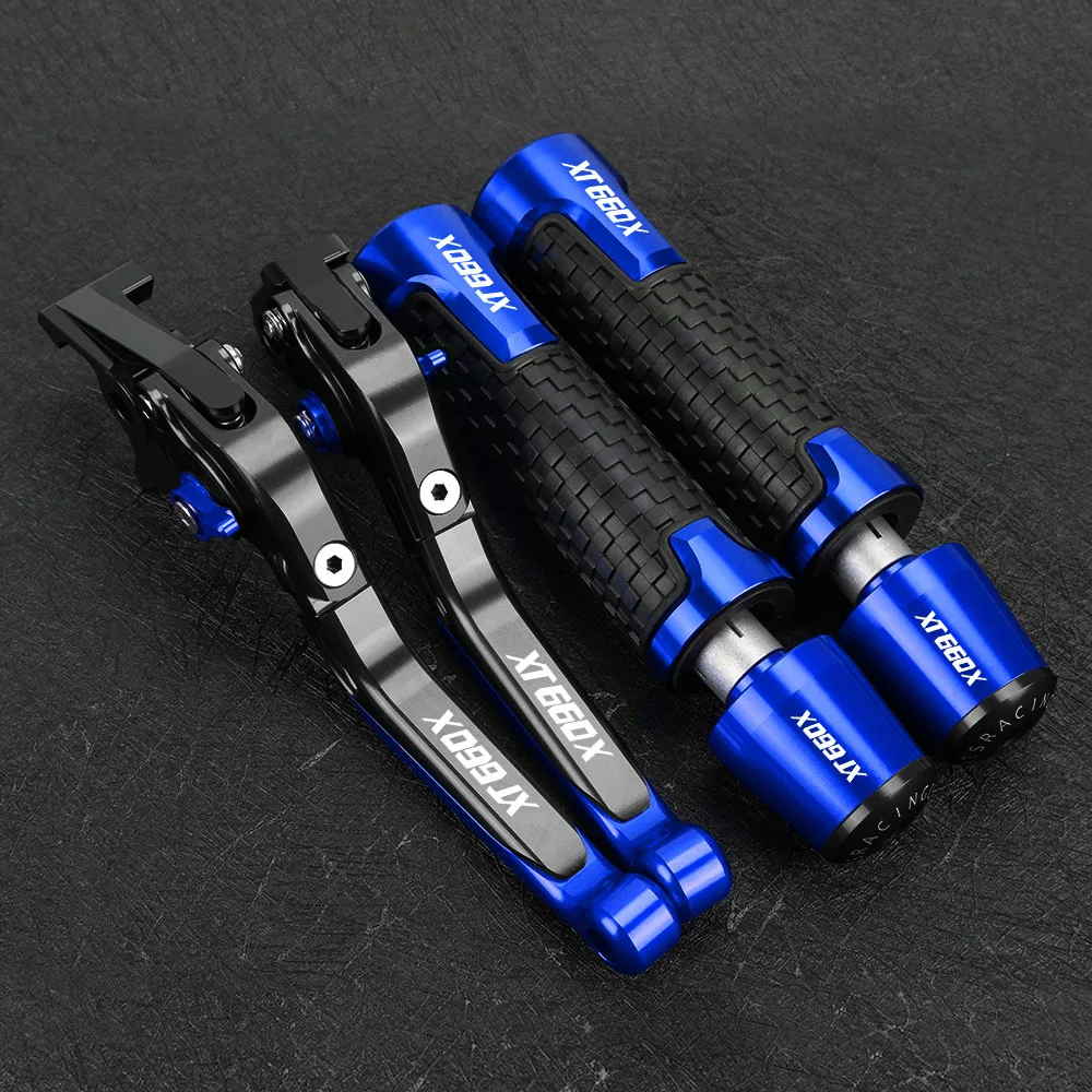 

FOR YAMAHA XT660 XT660R XT660X Tenere XT 660 2004-2017 2016 2015 2014 Motorcycle Brake Clutch Levers Hand Grip Handlebar Ends