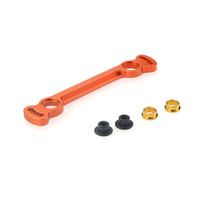8146 Metal Steering Plate for 1/8 Zd Racing 9116 9020 9072 08421 08423 08425 08426 08427 Rc Car Parts Accessories,OrangeJAS