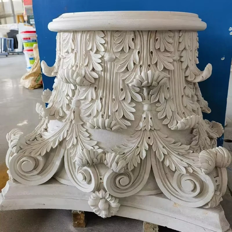 High quality luxury design natural marble hand-carved sculpture custom pattern stone statue