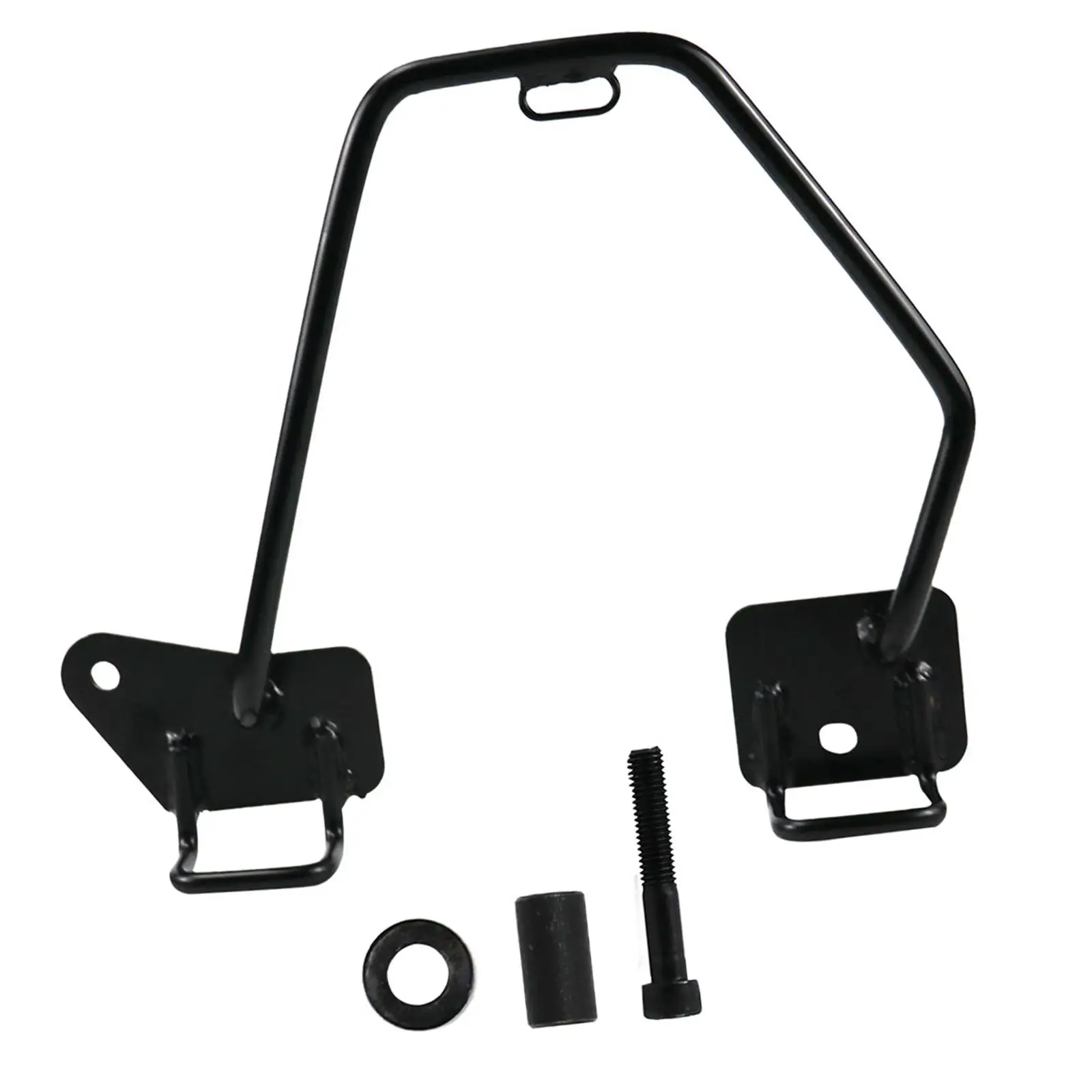 Suporte de saco lateral da motocicleta, lado direito, ferro prático, carga máxima 5 kg de substituição, peças fáceis de usar para Honda GB350 21-23