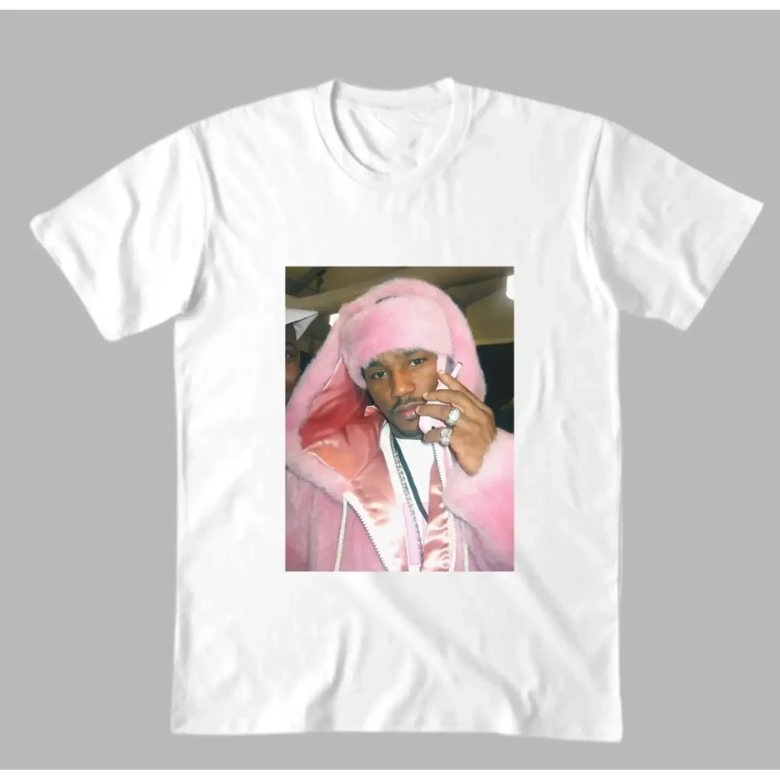 Cam'ron Camron Pink Fur DipseT T Shirt All  vintage Washed Comfortable designer clothes Stretched fashion Breathable Unisex