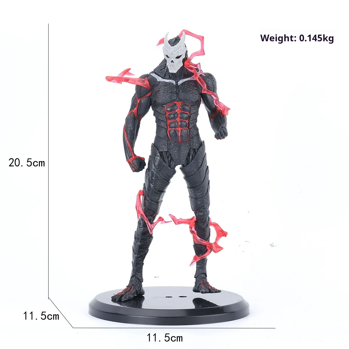 شخصية مونستر 8 21 سم كايجو رقم ثمانية شخصيات كافكا هيبينو تقف شكل الوحش رقم. 8 حلي نموذجية لتزيين الرسوم المتحركة #3