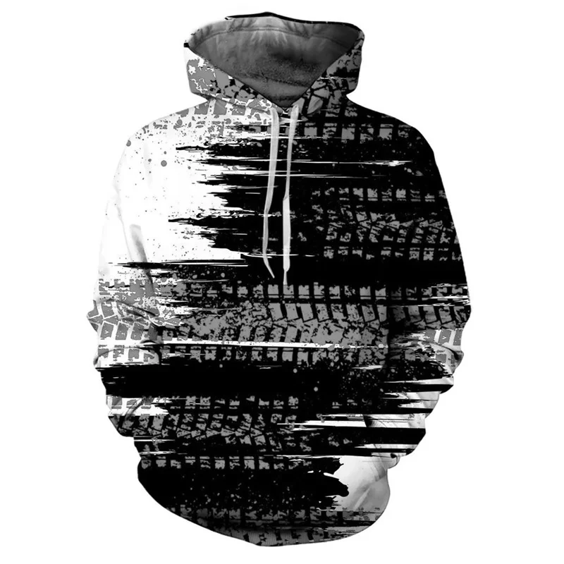 2026 Autumn/Winter New Collection: 3D Mixed Color Splatter Design - Unique Hip-Hop Street Top-Level Men's Jacket with Hood