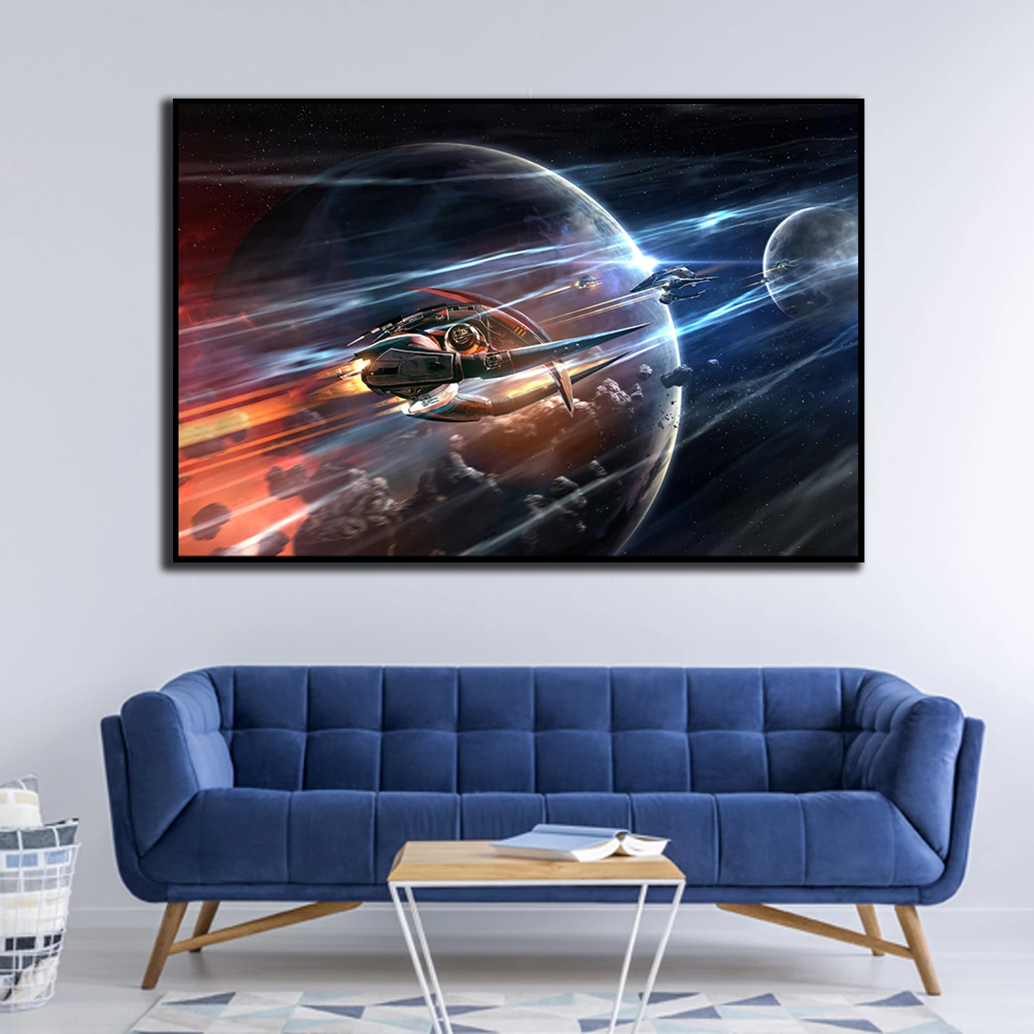 《EVE Online》Video Game Canvas Poster EVE Starship HD wall art decorative painting Home Decor Painting Alternative Artwork Gift