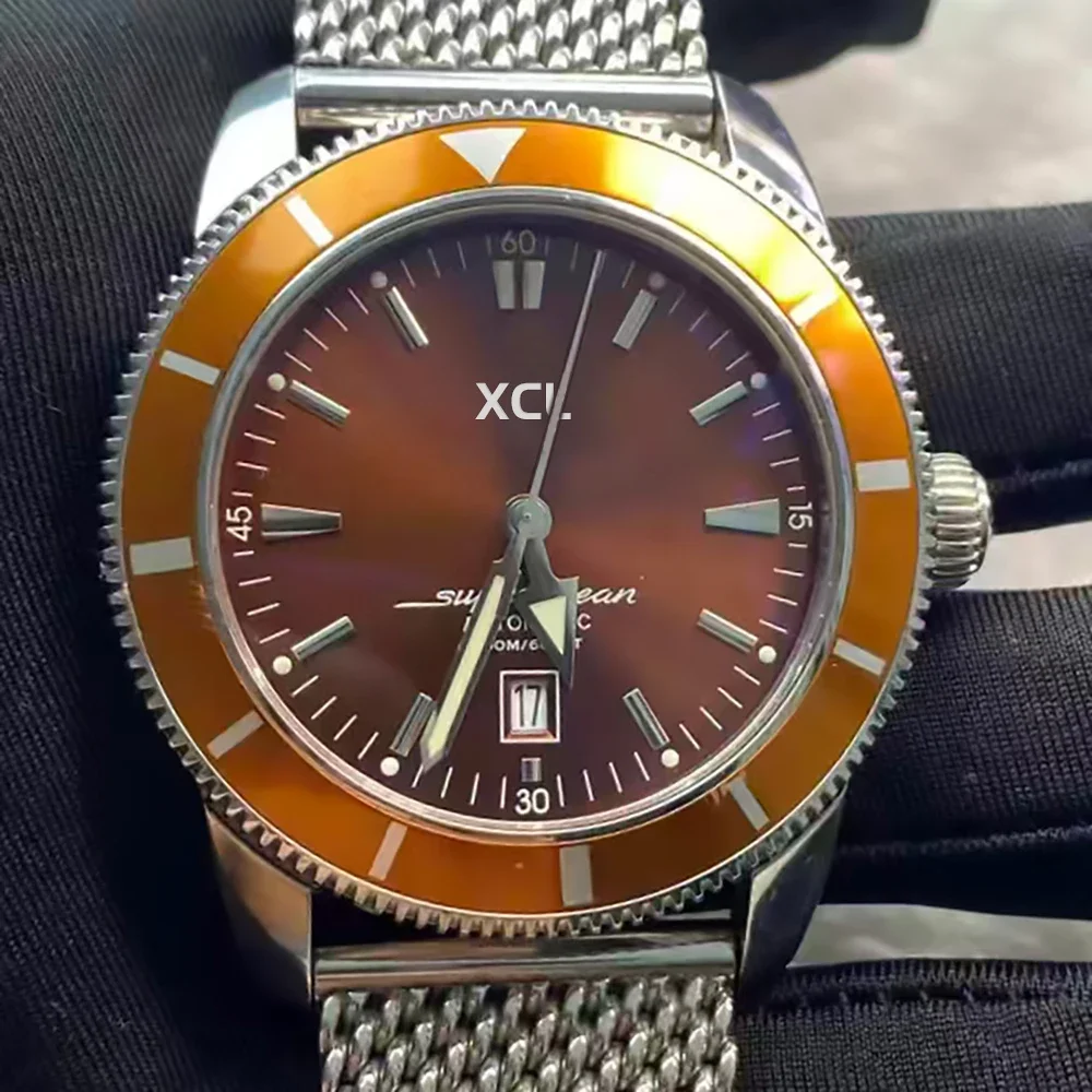 

2026Luxury Automatic Watch for Men Mechanical Stainless Steel Super Ocean Ceramic with Date 46mm Mens Watches