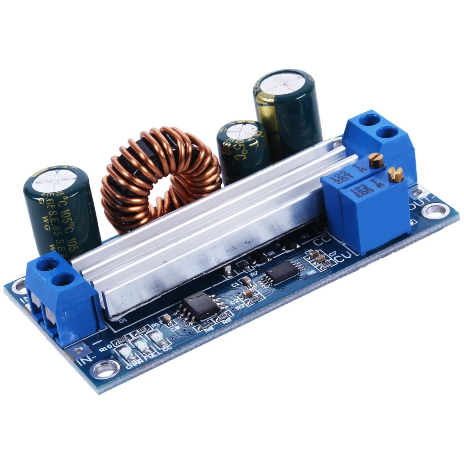 ●DC-DC Auto Buck Boost Voltage Converter Step Up Voltage Regulator Adjustable DC 5V-30V to