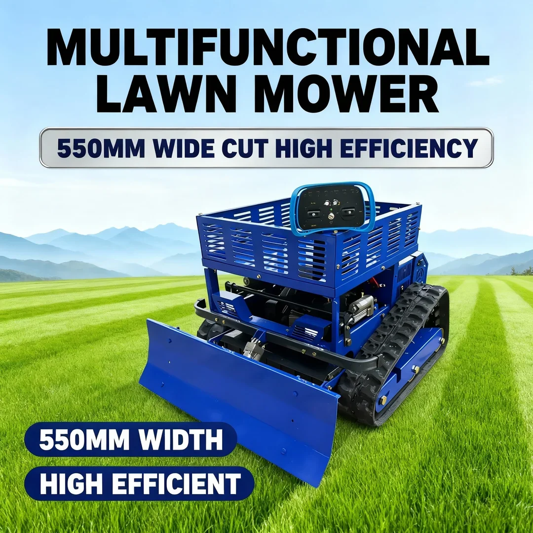 

Индивидуальная гусеничная подметальная машина CE EPA — заводская бесщеточная газонокосилка с дистанционным управлением и стойкой для хранения