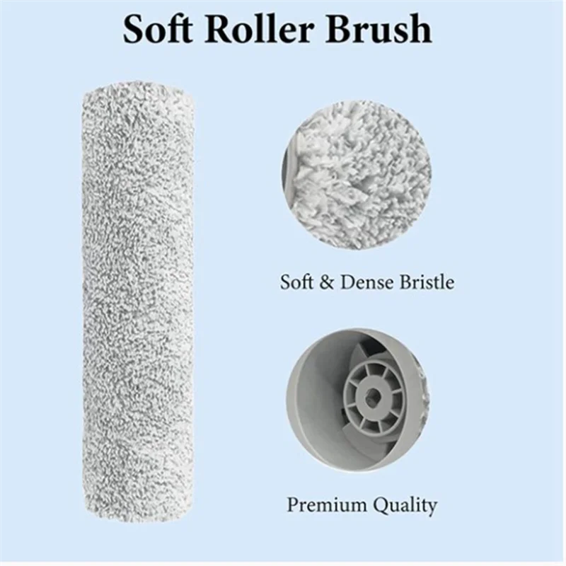 

-A65I 25 Pcs For Ecovacs X8 Pro Omni Robot Vacuum Roller Side Brush HEPA Filter Mop Pad Dust Bag Ultra Durable Accessories