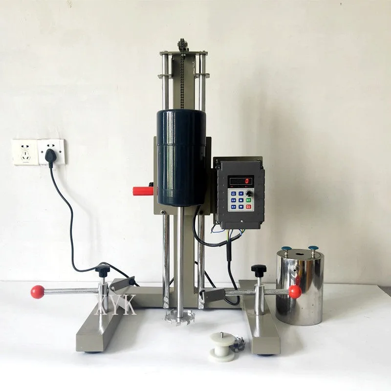 Disperser Small Sample Paint Sand Mill Digital Display Small High Speed Mixer Homogenizer