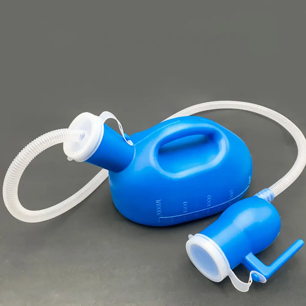 Portable Urinal Bottle for Men Large Capacity Emergency Travel Urinal Portable Pee Jar for Elderly Disabled Patient Outdoor Use
