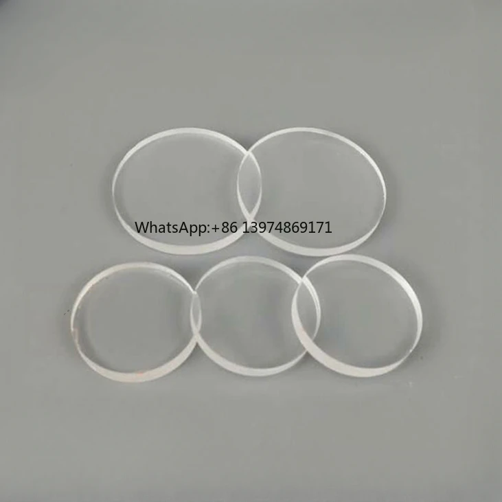 Potassium bromide window plate/KBr crystal salt plate (for infrared spectroscopy experiments)