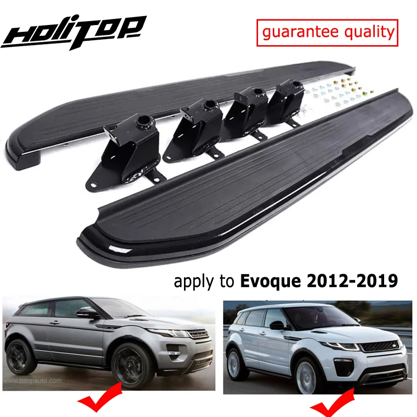 Thicken side step nerf bar running board for Land Rover Range Rover Evoque 2011-2019,can load 300kg,very reliable quality